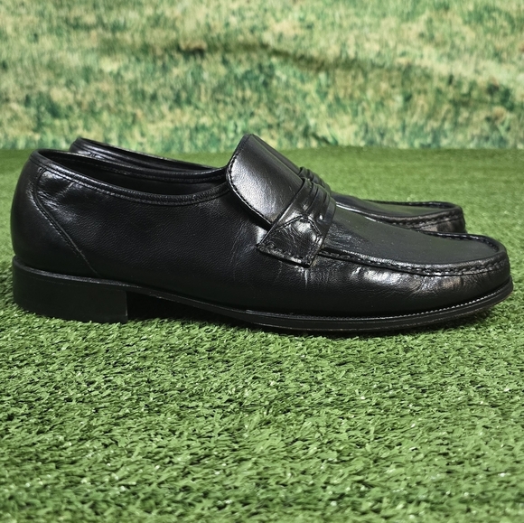 FLORSHEIM | COMO MOC TOE STRAP GENUINE LEATHER LOAFERS main image 4